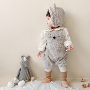 Alternative view of Multiple Colors Warm Fur Baby Toddler Sock Shoes