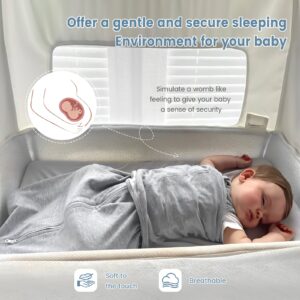 Alternative view of 1.0 TOG 100% Cotton 2 Pack Baby Swaddle for Newborns 0-12 Months