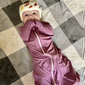 Alternative view of 0.5 Tog 95% Bamboo Shark-Fin Transition Swaddle 0-9 Months