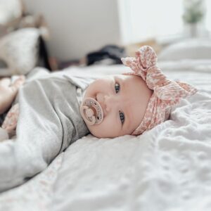 Alternative view of 1.0 Tog 95% Bamboo Shark-Fin Transition Swaddle 0-9 Months