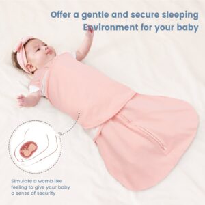 Alternative view of 0.5 TOG 2 Pack 100% Cotton Baby Swaddle for Newborns 0-12 Months