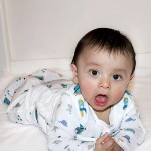 Alternative view of 0.5 Tog 2 Pack 100% Cotton Baby Swaddle for Newborns 0-12 Months
